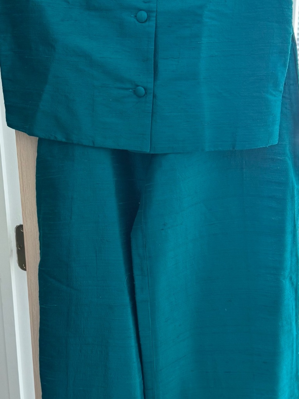Julia Amory Blair top and Jackie Pant set in Jade - Picture 2 of 2